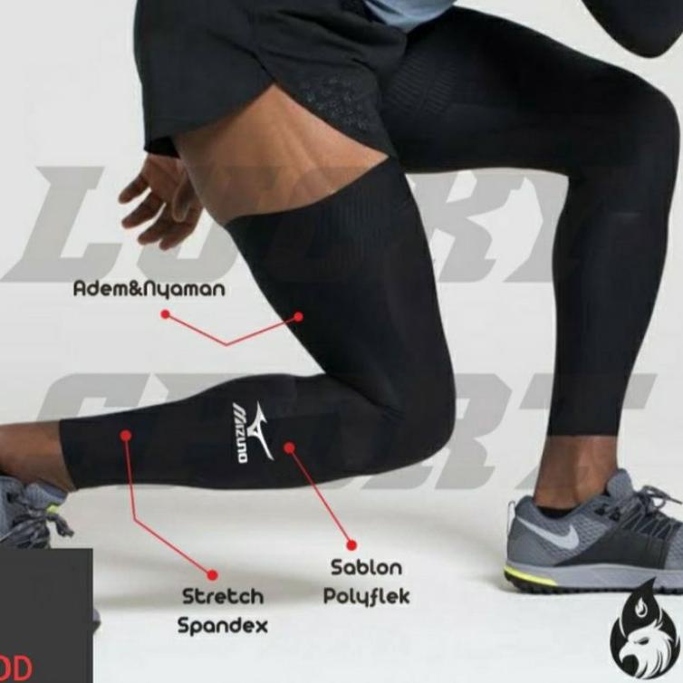 A-AFO〉 〈☎〉 deker knee pad manset stoking kaki olahraga fitnes gym futsal voli sepeda pria wanita