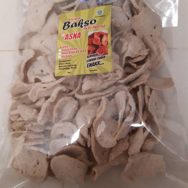 

Keripik basreng original enak dan gurih 250 gr