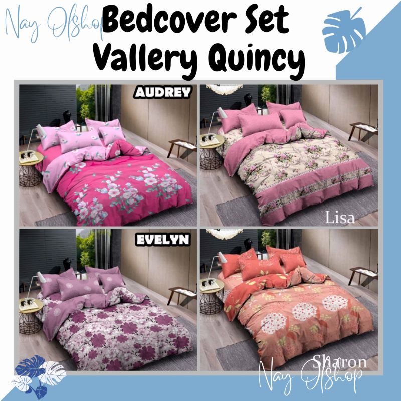Bedcover set Vallery Quincy 180x200 T.30 Audrey / Evelyn / Lisa /Sharon