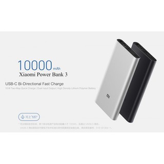 Powerbank Xiaomi Mi Pro 10000mAh SLIM Type-C USB Power