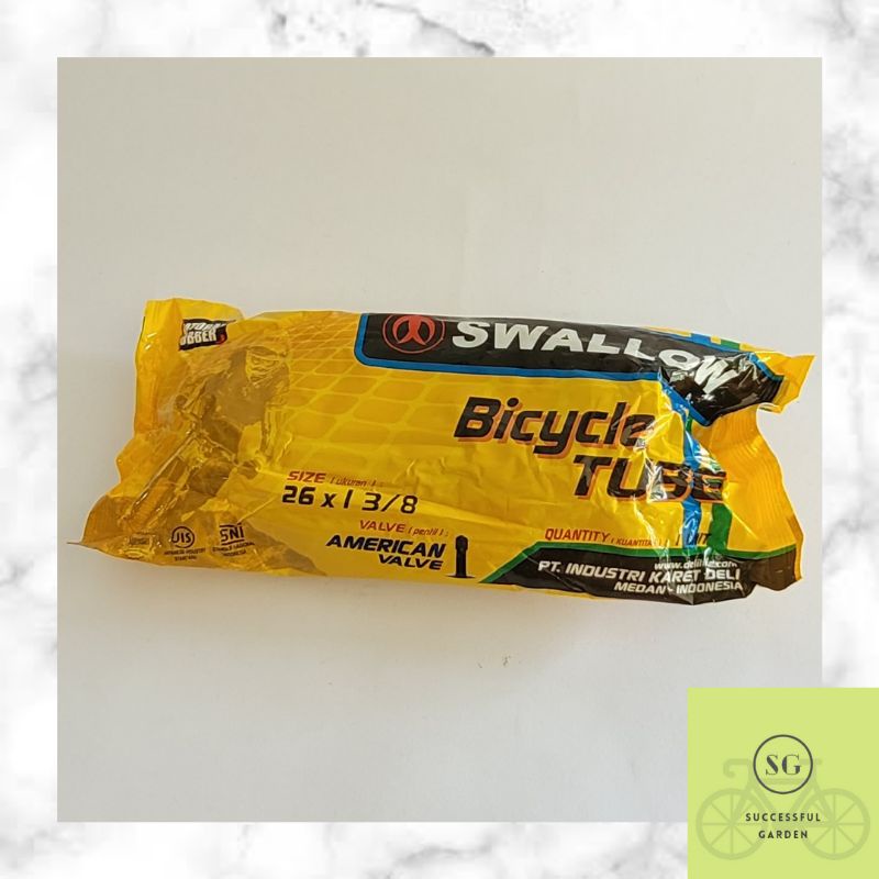 Ban dalam Sepeda Ukuran 26 / Ban Dalam Swallow 26 x 1 3/8