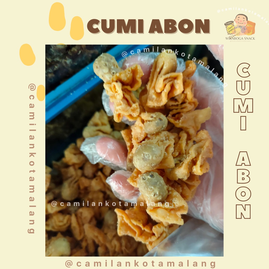 

CUMI ABON/ PASTEL CUMI ABON/ jajan-cemilan-camilan-snack Lebaran 200gr