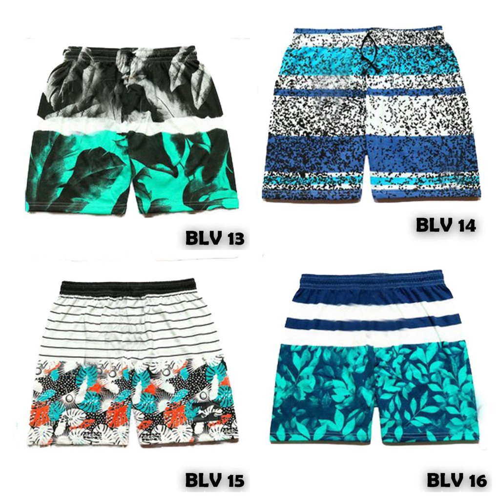 BEE - Celana Pendek Boxer / Celana Surfing Distro / Celana Pantai Kolor Renang Pria / Wanita Remaja Dewasa