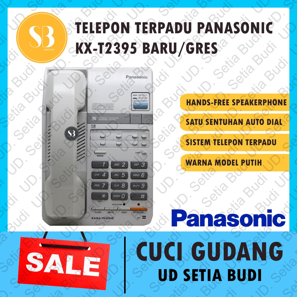 Telepon Key Rumah Kantor PABX Panasonic KX-T2395 Integrated Telephone System