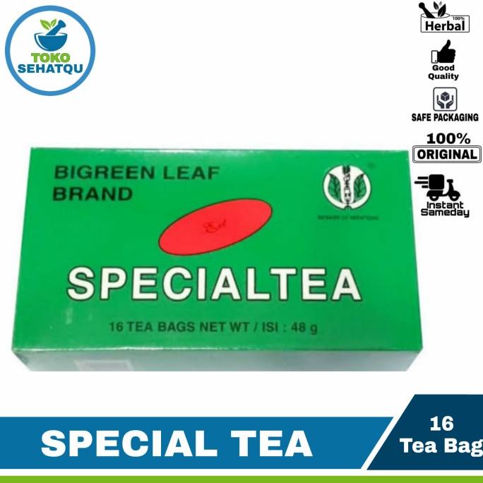 

[ COD ] Special Tea - BIG GREEN LEAF BRAND Herbal Tea Leaf TERBAIK Kode 447