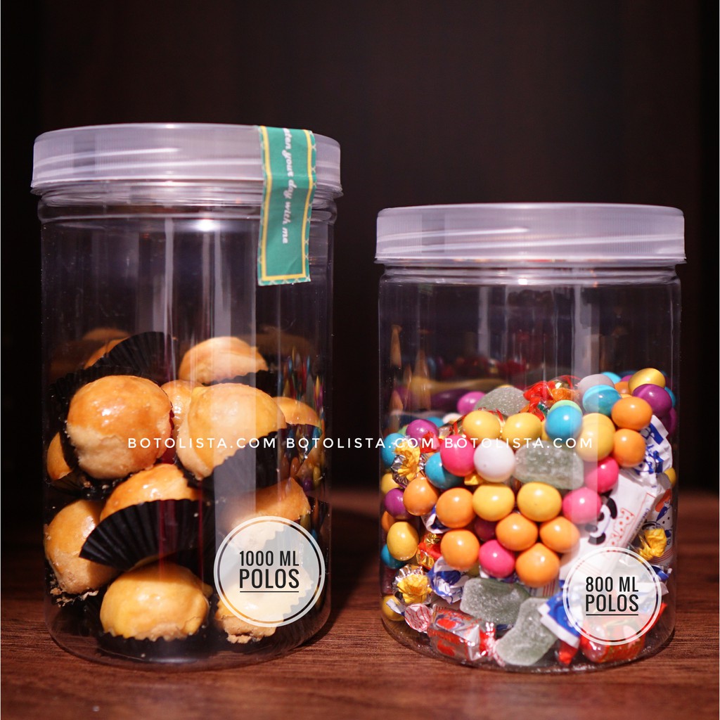 Toples Tabung Polos. Toples 300ml 400ml 600ml 800ml 1000ml 1300ml