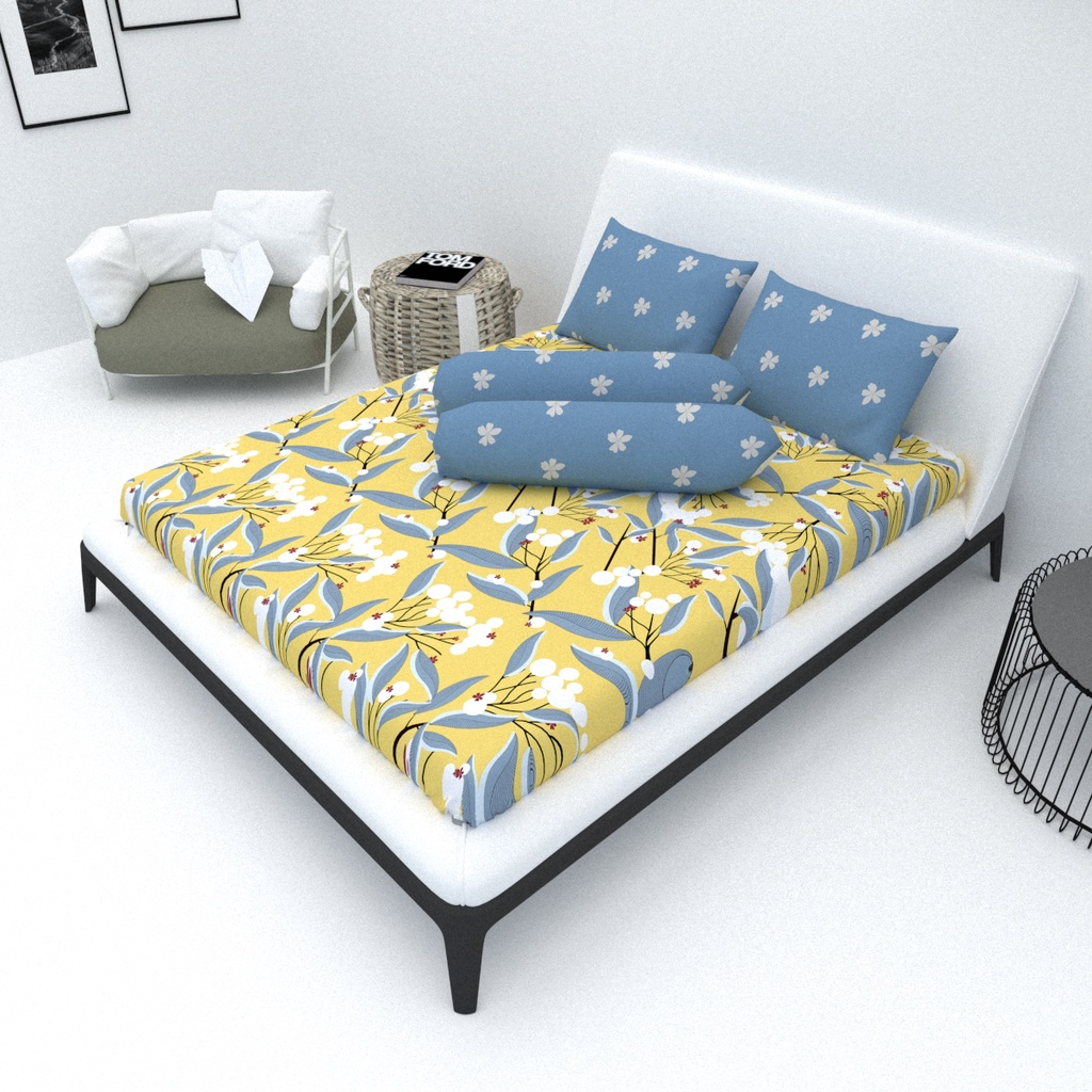 Sprei Lovella King B4 - 180 X 200 - ARABELLA - Sprei Lembut Dan Tidak Mudah Luntur