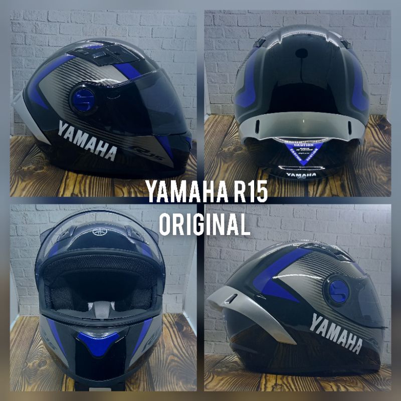 helm full face standar Yamaha R15 original