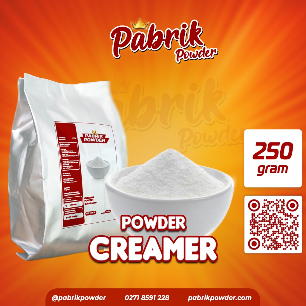 Jual Creamer Powder Premium Krimer Bubuk 250 Gram Indonesiashopee Indonesia 0636