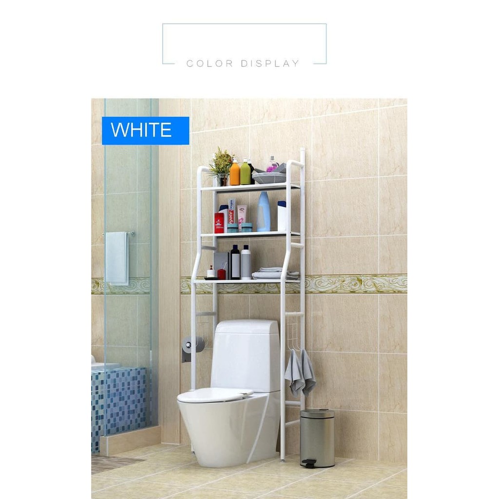 X90 Rak  Toilet Organizer WC Tissue Sabun Kloset Kamar  