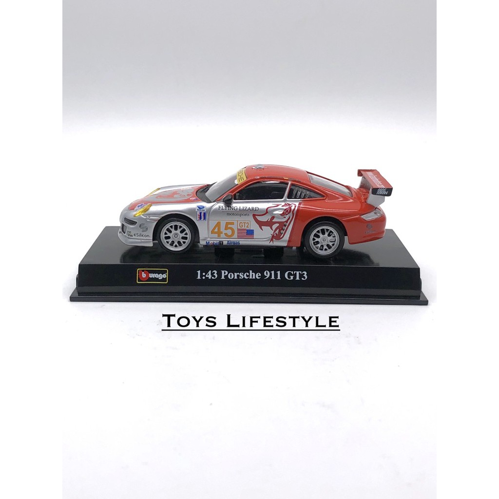 Bburago Diecast - Porsche 911 GT3 Skala 1:43 (Racing)