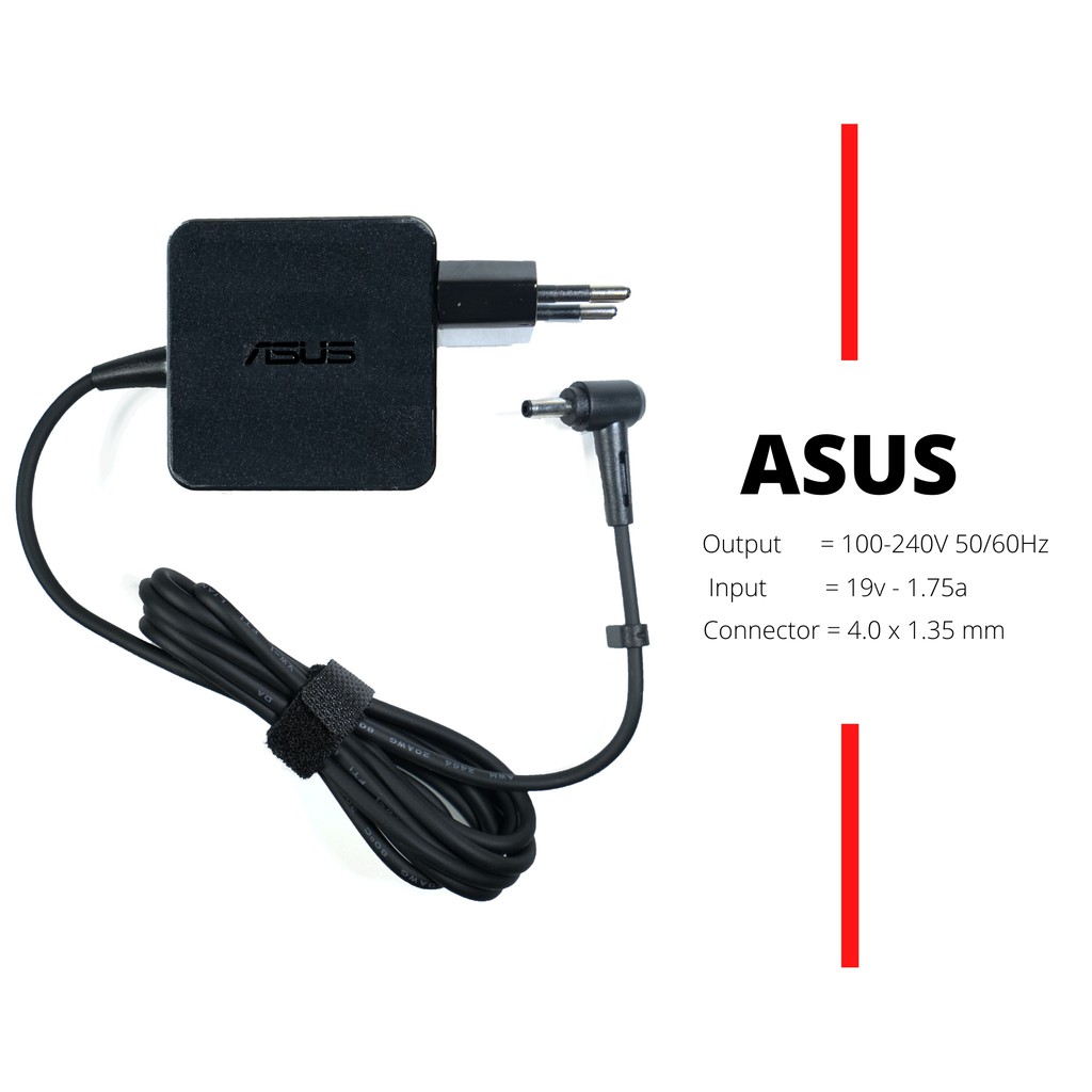 Original Adaptor Charger Asus X441 X441N X441NA X441NC X441SA X441SC X441UA X540 X540L 19V-1.75A Ori
