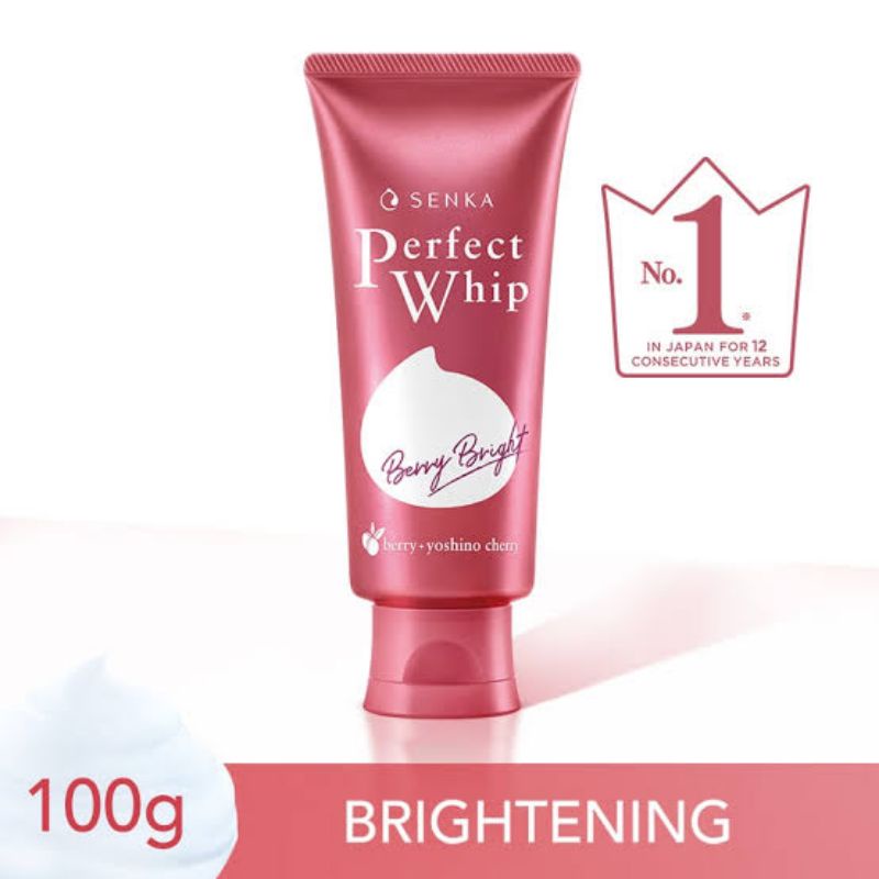Senka Perfect Whip Berry Bright