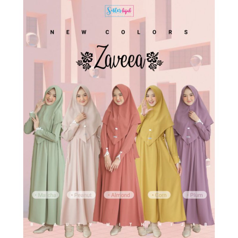 NEW ZAVEEA GAMIS ORIGINAL SISTER HIJAB