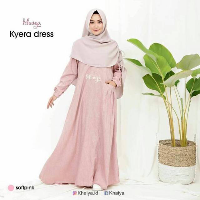 KHAIYA - KYERA DRESS GAMIS LINEN