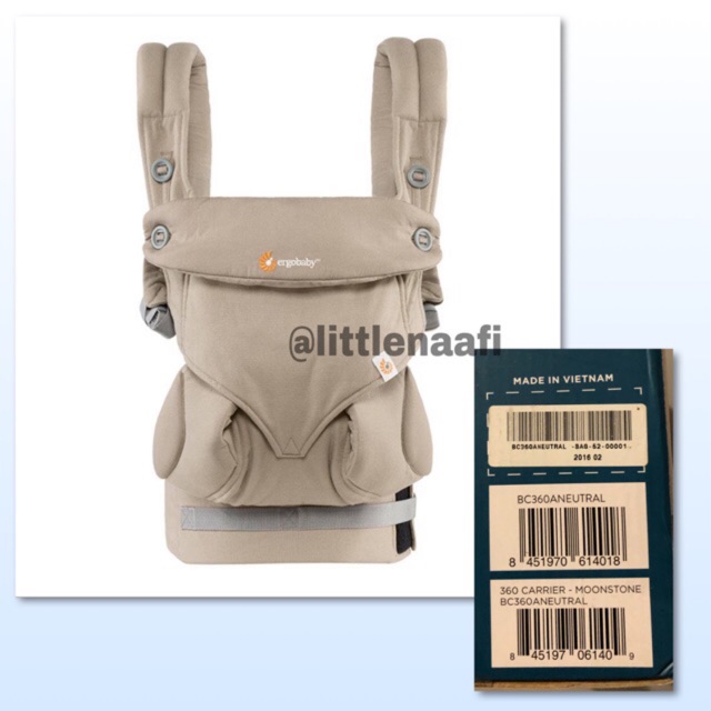 Preloved Ergobaby 360 Original