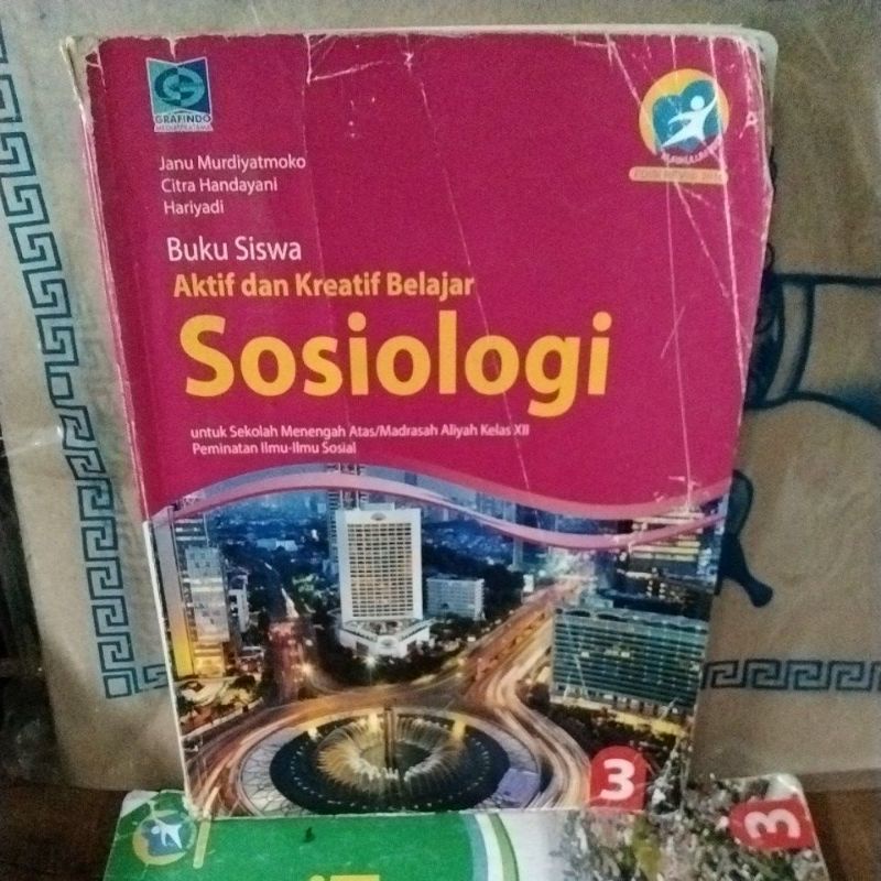 SOSIOLOGI KELAS 3-12/XII SMA PENERBIT GRAFINDO