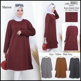 New Produk Tunik Zara  Tunik Muslim Tunik Wanita  Tunik Kaos  