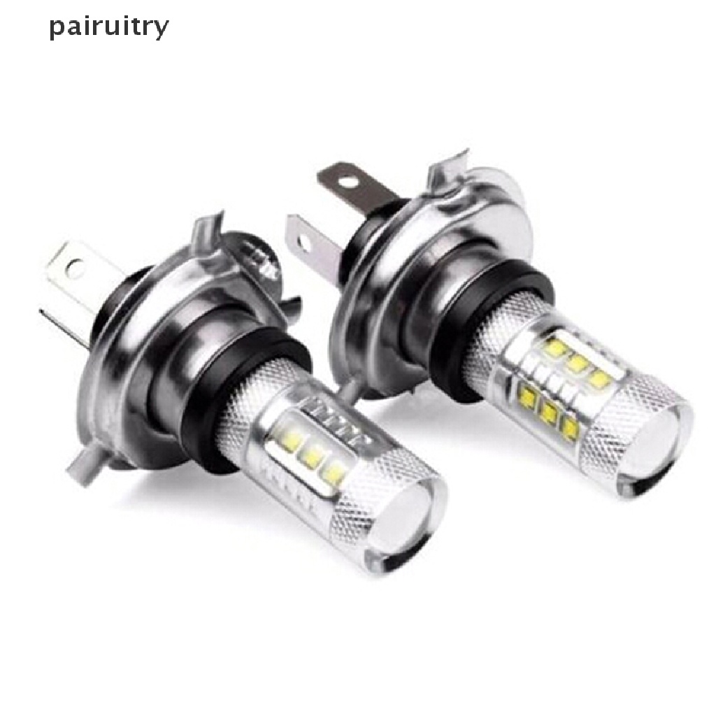 Prt 1Pc Lampu Kabut Depan LED H4 9003 80W Hi / Lo 90W Warna Putih PRT