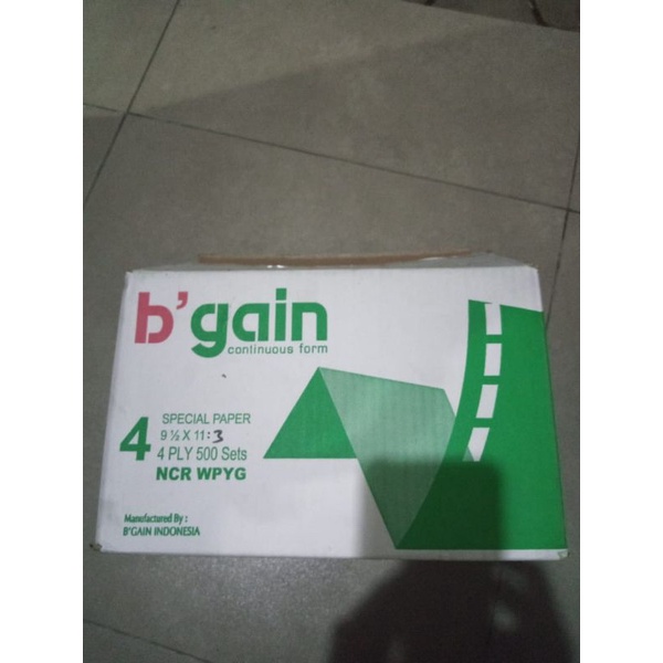 

B'gain countinuous From 4ply : 3