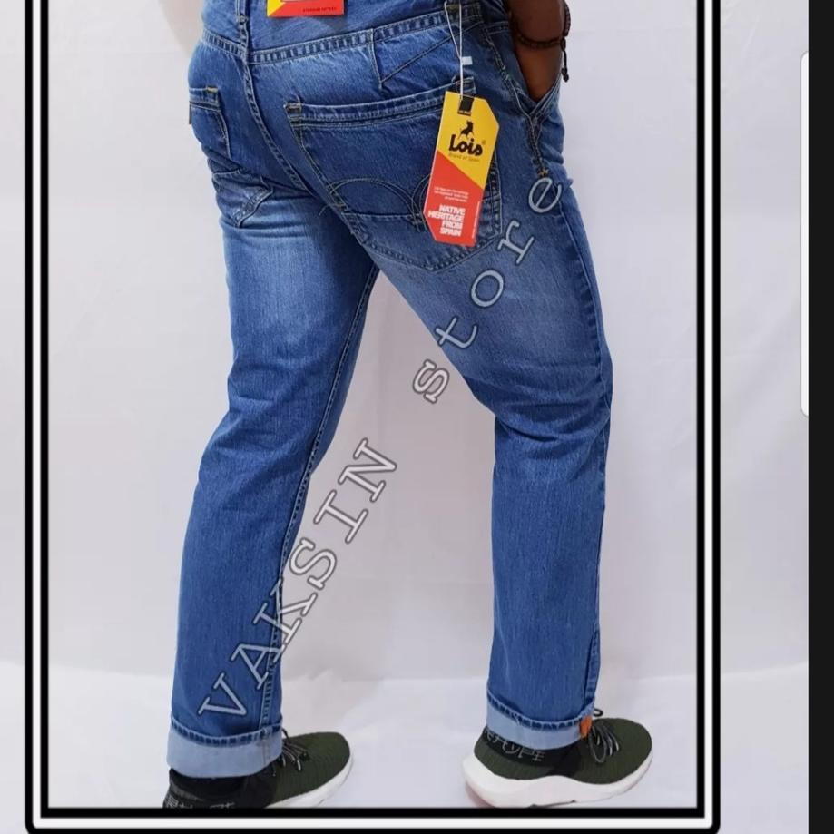 Harga Spesial.. Lois ORIGINAL Pria - Celana Jeans Denim Panjang Pria-Celana Import Denim Pria- Kuali