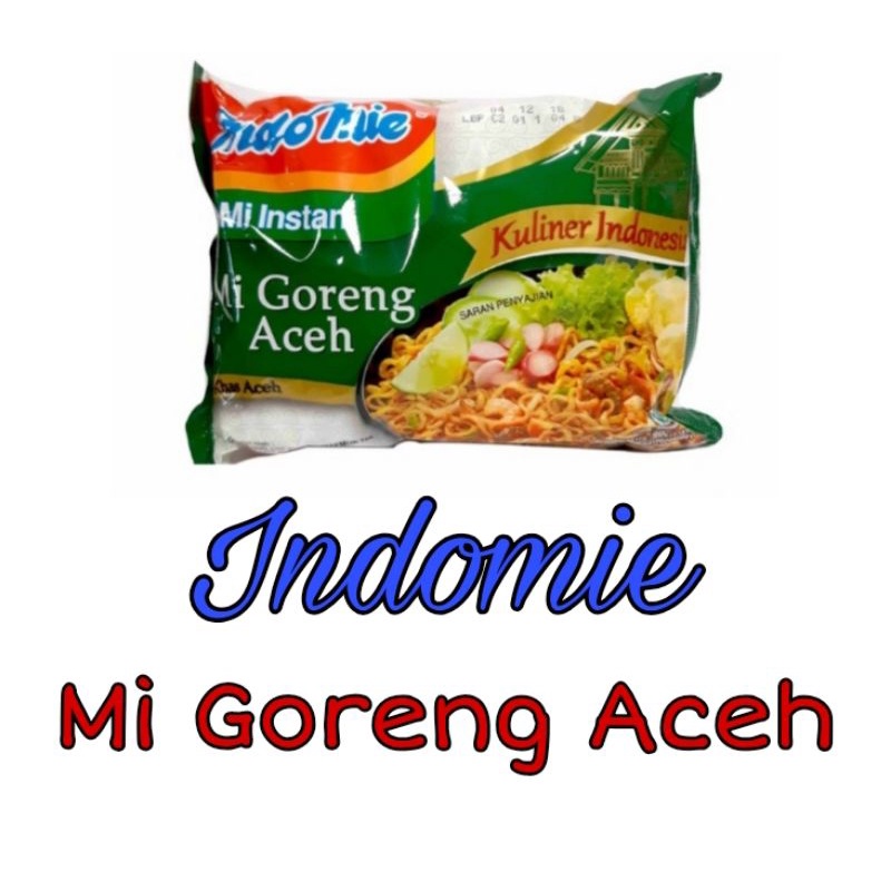 

Indomie mi goreng aceh - mi instan