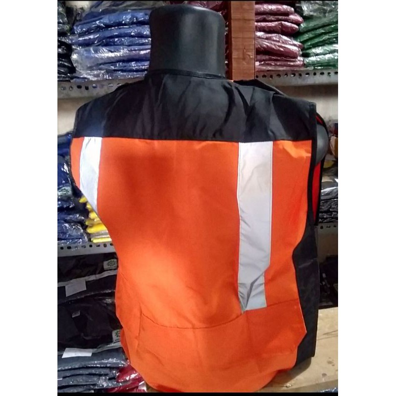 ROMPI SAFETY BAHAN FULL TASLAN ORANYE