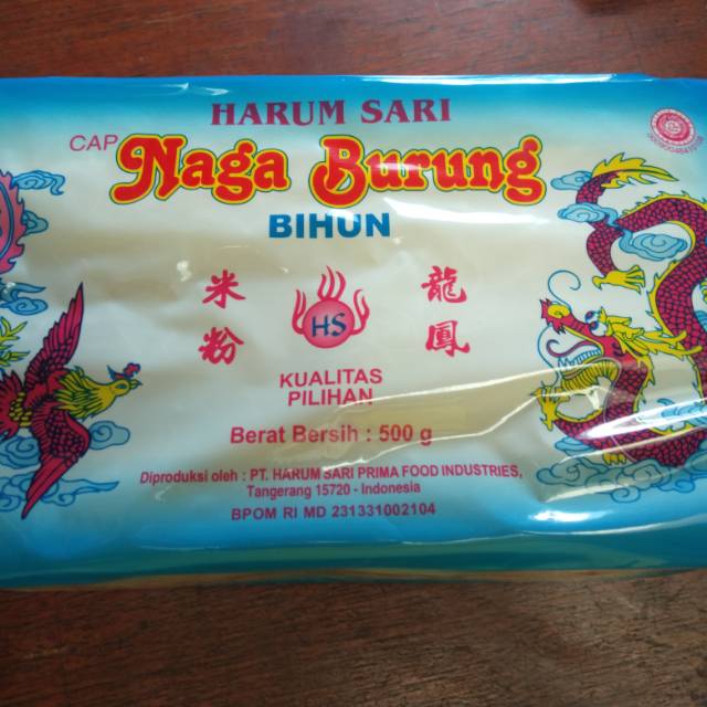 

Super Bihun cap naga burung