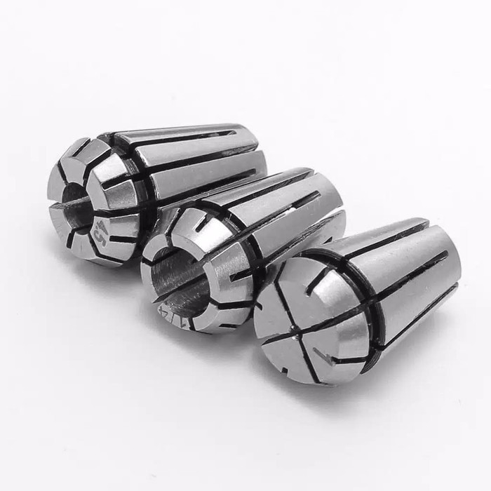 ER11 15Pc Spring Collet 1-7mm+1/4&quot;+1/8&quot;+Er11A 5mm Extension Rod *KC24