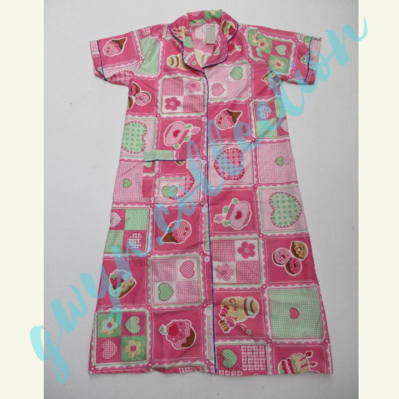 Piyama Daster Donat Ice Cream