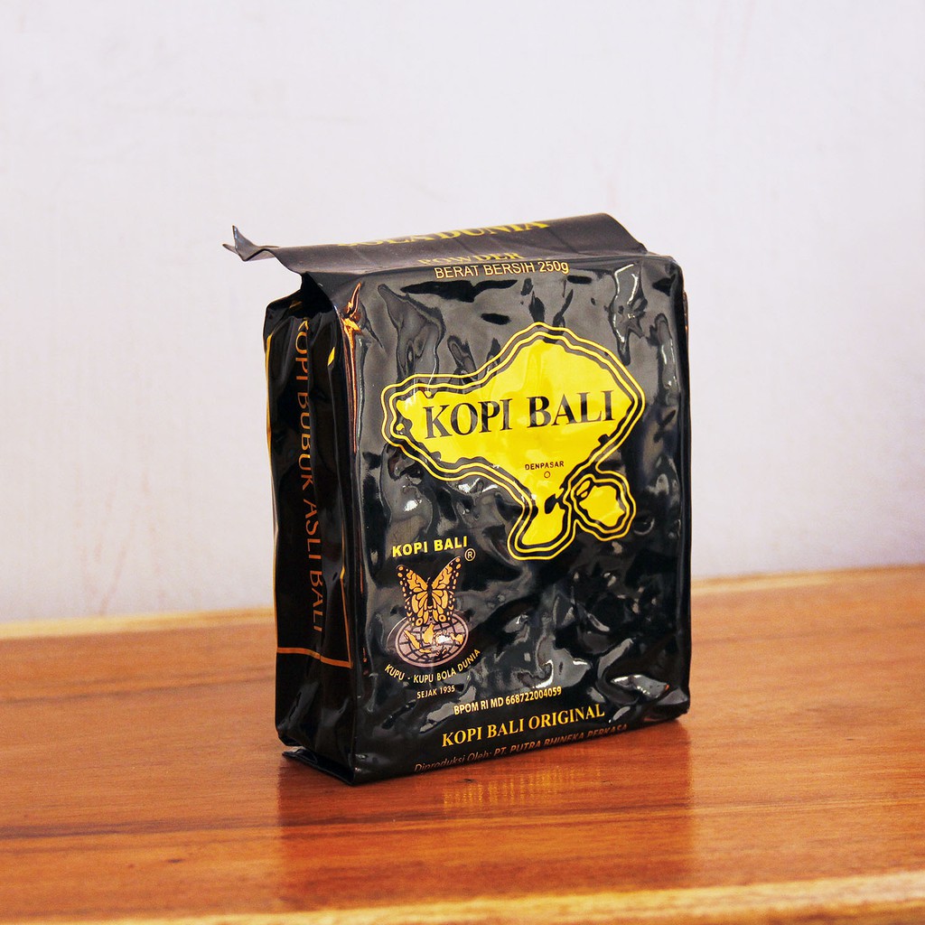 

Kopi Bali Original Kupu-Kupu Bola Dunia 250 gr