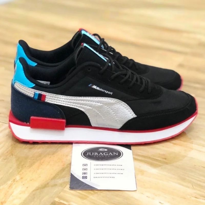 Puma Future Rider BMW M Motorsport &quot;Black/White-High Risk Red&quot;