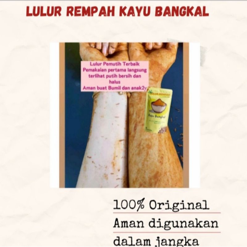 LULUR REMPAH KAYU BANGKAL ORIGINAL By MAMA RIZKY