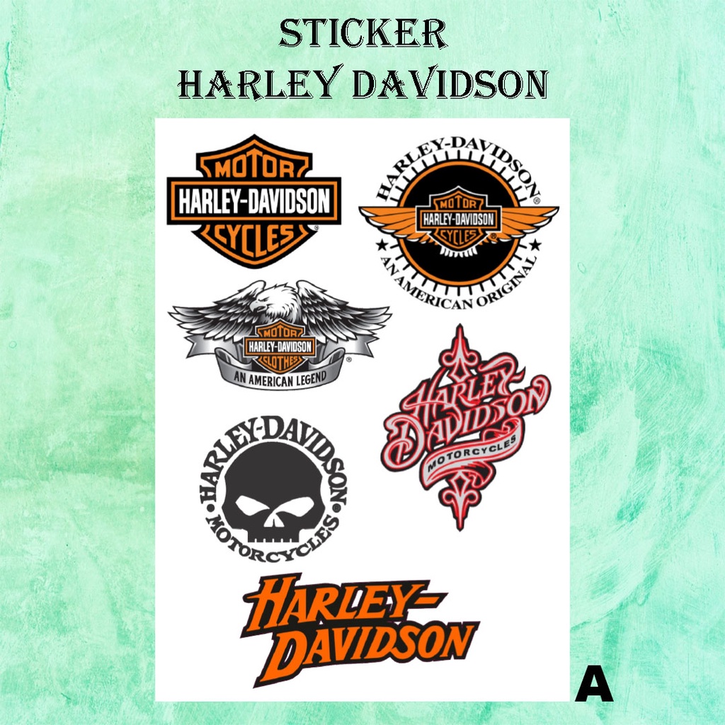 

Stiker Logo Harley Davidson Berkualitas Sticker Botol Buku Note Laptop Hp Murah (STICKER CUSTOM / STIKER CUSTOM)