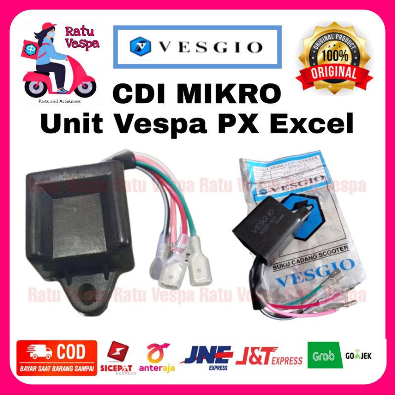 CDI Mikro Unit Komputer vespa PXE EXCEL Import Taiwan VESGIO dan GENOVA