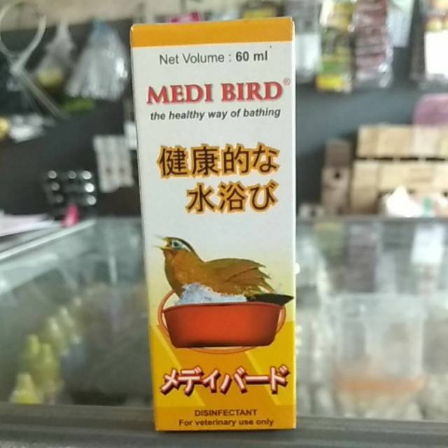 MEDI BIRD SHAMPOO BURUNG 60ML-medibird medion