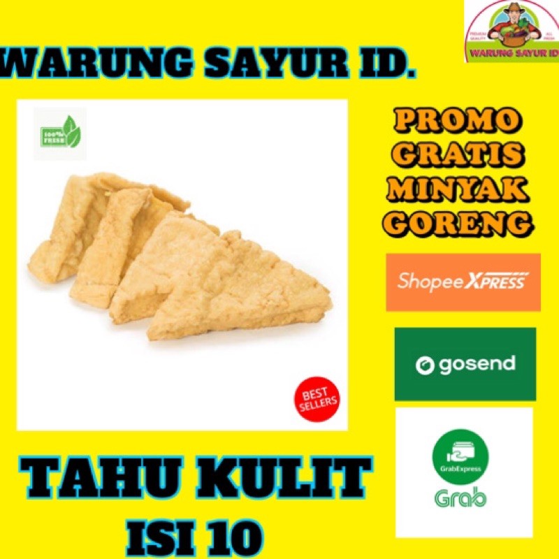 

WARUNG SAYUR ID.| TAHU KULIT ISI 10