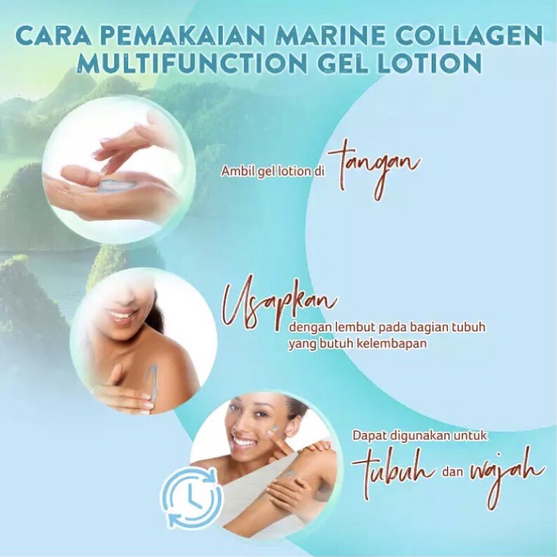 Citra Marine Collagen Multifunction Gel Lotion [180 mL]