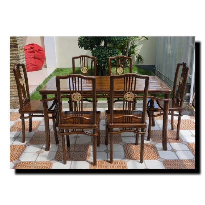 KURSI MAKAN JATI KURSI MAKAN CHINA
