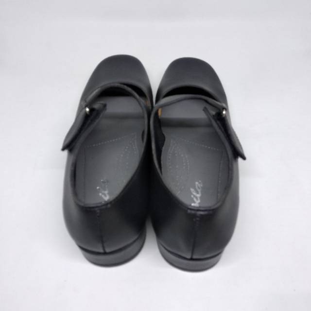 COD SEPATU PANTOFEL WANITA FORMAL PASKIBRA PANTOVEL PANTOPEL WARNA HITAM  SOL HAK HEELS 3CM TERBARU