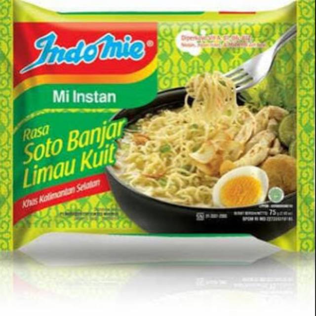 

Indomie soto Banjar limau kuwit