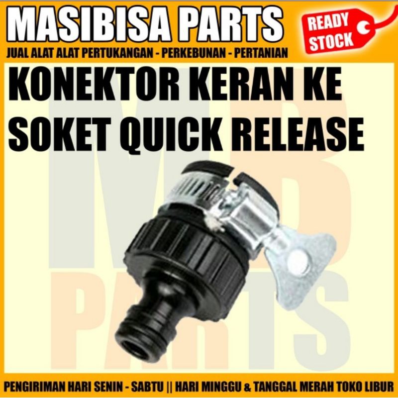 konektor keran universal ke quick release / xhose