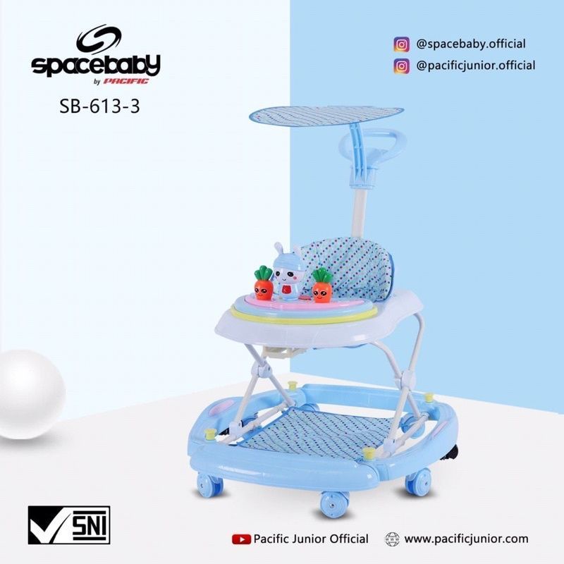 Baby Walker Space baby Spacebaby SB 611-3 &amp; SB 613-3 Family Exotic Royal