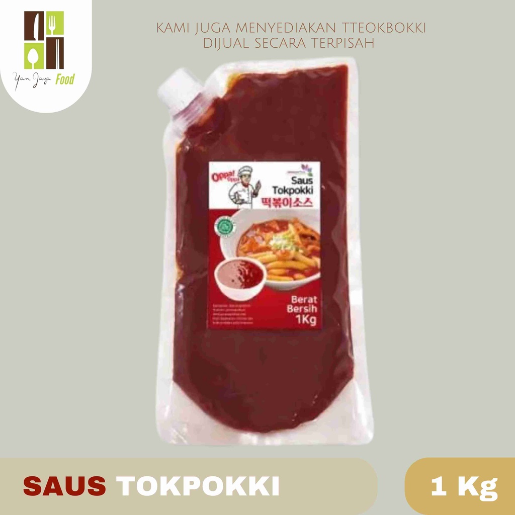 BUMBU SAUS TOKPOKI TOPOKKI TTEOKBOKKI ODENG FISH CAKE 1KG