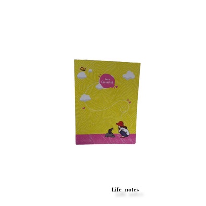 

Buku Tulis A5 Motif Love Connected