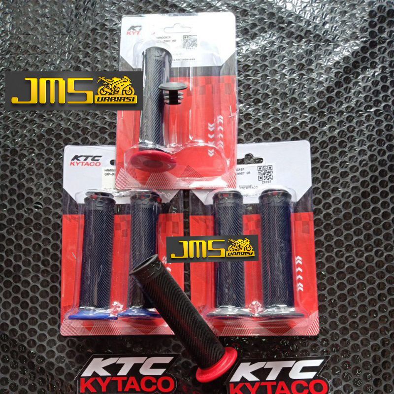 handgrip grip ktc kytaco original bulu universal mio beat vario nmax aerox pcx vixion cb r15 ninja gsx scoopy genio mx fu vega