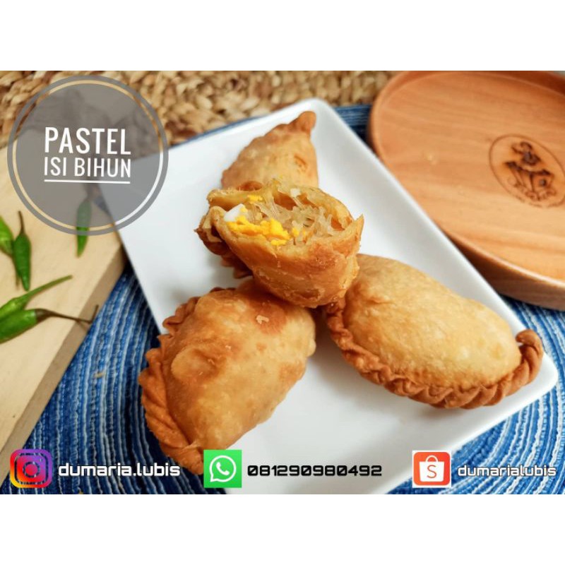

10pcs Pastel isi bihun & telur (diameter 7cm)