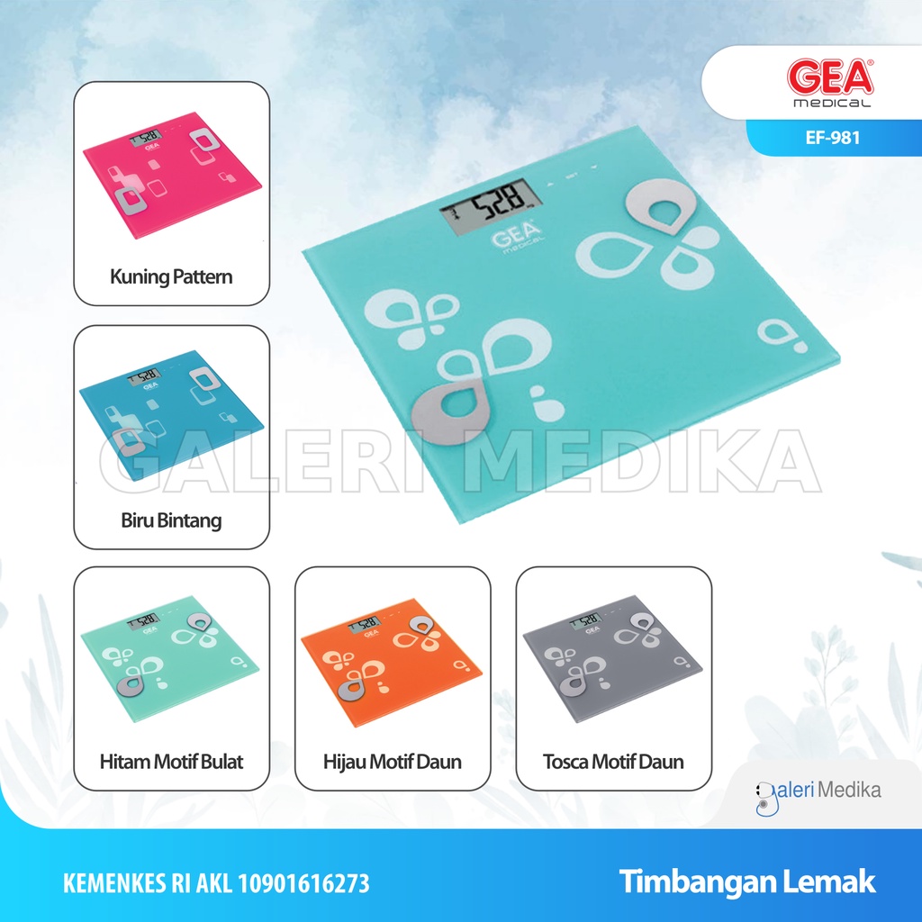 Timbangan Lemak GEA EF 981 / EF981 / EF-981