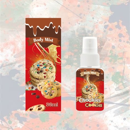 Kanzo - Parfum Body Mist Chookies Cookie 30ml Premium / Body Mist Chookies Cookie 30ml / Body Mist Chookies 30ml Unisex