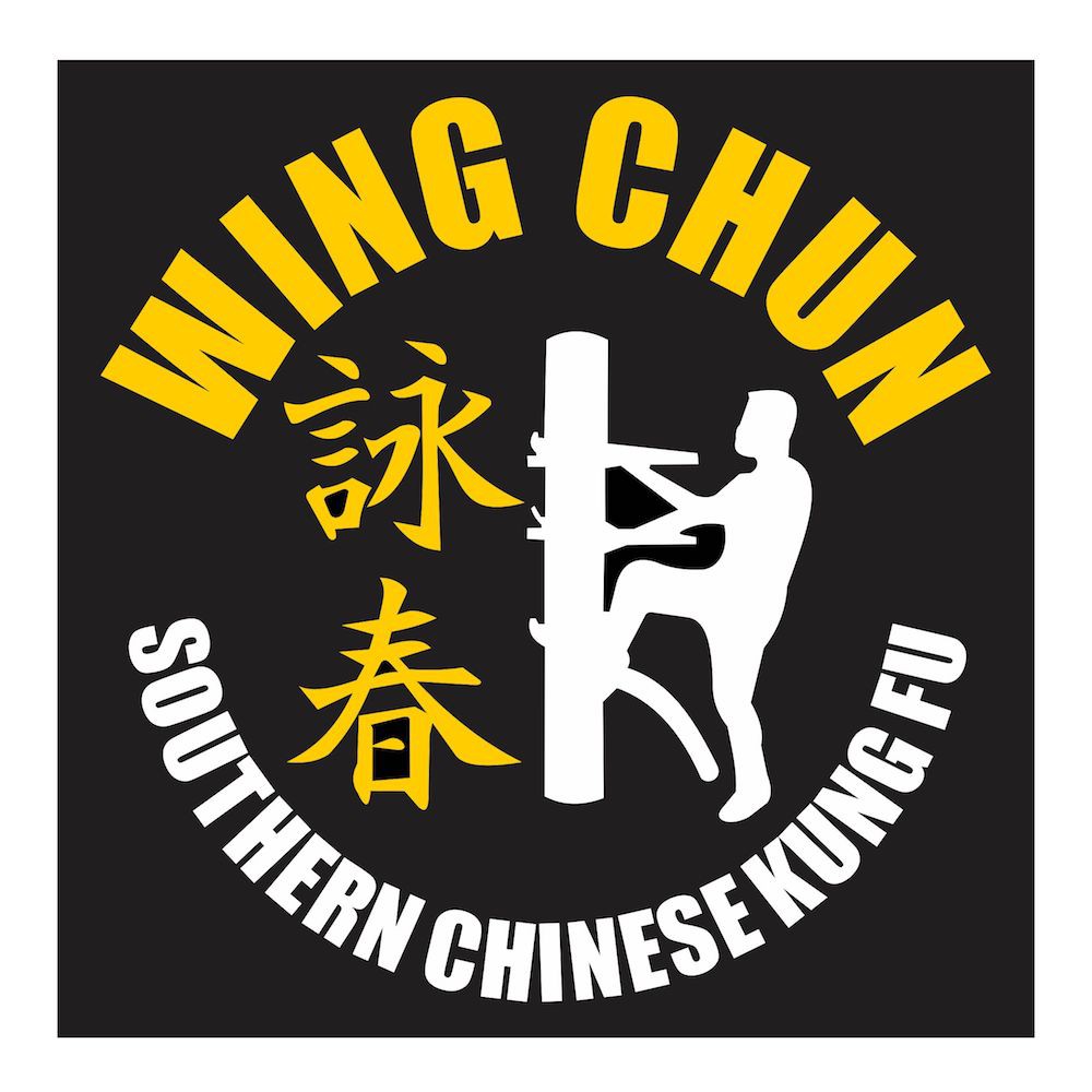 Wing Chun Dummy Practise Cutting Sticker
